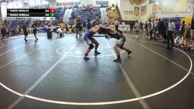 126 lbs Cons. Round 6 - Mario DiBella, Applied Pressure vs Owen Ingalls, Well Trained