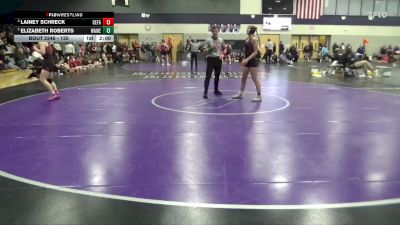 135 lbs 3rd Place Match - Elizabeth Roberts, Waterloo West vs Lainey Schreck, Cedar Falls