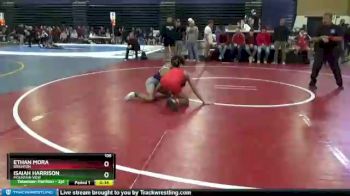 106 lbs Cons. Round 5 - Isaiah Harrison, Mountain View vs Ethan Mora, Brighton