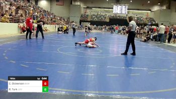 76 lbs Consi Of 8 #1 - Connor Dickerson, Georgia vs Reed Turk, Jefferson Wrestling Club