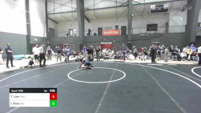 144 lbs Semifinal - Tavarre Lee, Ford Dynasty WC vs Isaiah Rios, Bad Boys Wrestling