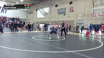 197 lbs Quarterfinal - Elijah Josey, Clackamas Community College vs Trevor Jackson, Linfield University