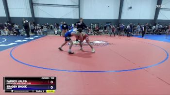150 lbs Semifinal - Patrick Halpin, Mat Demon Wrestling Club vs Braden Shook, NWWC