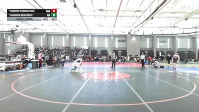 126 lbs Consolation - Simon Rodriguez, Ridgefield vs Mason Beecher, Avon