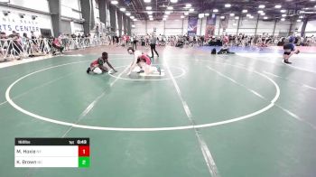 160 lbs Consi Of 64 #2 - Matt Hoxie, NY vs Kamar Brown, NC