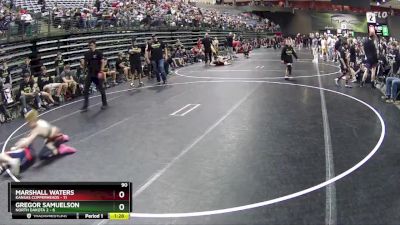 90 lbs Semis & 1st Wrestleback (8 Team) - Marshall Waters, Kansas Copperheads vs Gregor Samuelson, North Dakota 2