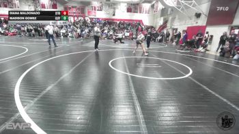 155 lbs Champ. Round 1 - Madison Gomez, Gilroy vs Diana Maldonado, St Francis