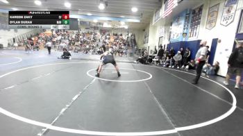 126 lbs Cons. Round 3 - Kareem Zaky, Fountain Valley vs Dylan Duran, Marina