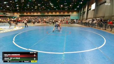 150 lbs Cons. Round 1 - Balian Andrews, Kelso vs Isaac De La Cruz, Eagle Point