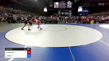 220 lbs Rnd Of 64 - Emilio DuComb, Arizona vs James "Frank" Miller, Delaware