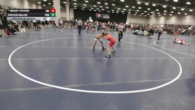 75 lbs 5th Place Match - Brody Peters, Sebolt Wrestling Academy vs Paeton Miller, Pennsylvania