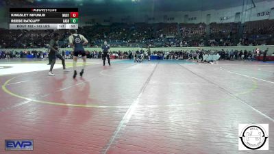 143 lbs Consi Of 16 #2 - Kingsley Nifunuh, Mustang Middle School vs Reese Ratcliff, Cashion