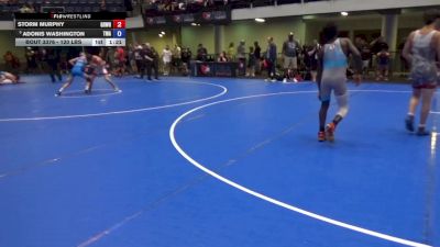 120 lbs Semis - Storm Murphy, Grindhouse Wrestling vs Adonis Washington, The Wrestling Academy