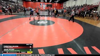 220 lbs Champ. Round 1 - Christian Wilson, St. Charles (EAST) vs David Wuske, Frankfort (LINCOLN-WAY EAST)