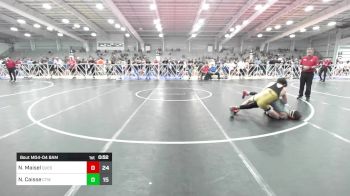 119 lbs Rr Rnd 1 - Nico Maisel, Quest School Of Wrestling MS vs Noah Caisse, CTWHALE