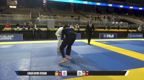 Sacha Ricardo Petelet vs Logan Dayne Straub 2025 Pan Jiu Jitsu IBJJF Championship