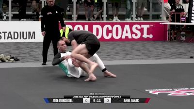 Ariel Tabak vs Jake O'driscoll 2026 ADCC Asia & Oceania Championship (2nd Qualifier)