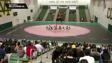 Bellflower HS "Bellflower CA" at 2026 WGI Guard Manhattan Beach Regional+