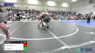 Rr Rnd 4 - Channing Davidson, Roland Youth League Wrestling vs Harbor Hicks, Sallisaw Takedown Club