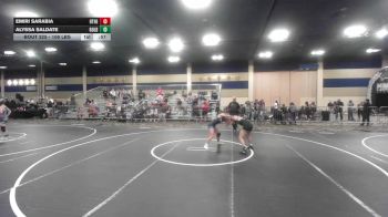 109 lbs Consi Of 16 #2 - Emiri Sarabia, Other vs Alyssa Saldate, Gold Rush Wr Ac