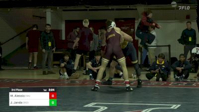 174 lbs 3rd Place - Mason Alessio, Central Michigan vs Jack Janda, Drexel