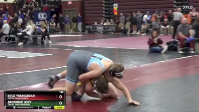 190 lbs Round 3 - Kyle Youngbear, South Tama County vs Skorniak Joey, Tinley Park (Andrew)