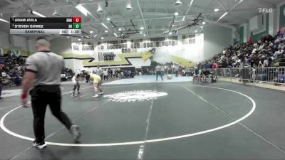 215 lbs Semifinal - Steven Gomez, Granite Hills vs Adam Avila, Brawley
