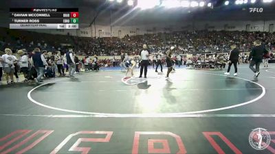 B6A-106 lbs Quarterfinal - Turner Ross, Edmond North vs Davian Mcconnell, Broken Arrow