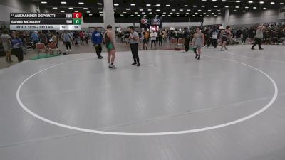 132 lbs Cons. Sub-rd Of 16 - Alexander Depratti, FishEye Wrestling vs David McNally, 512 Outlaw Wrestling