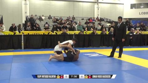 Jomar Ross Gacoscos vs Filipe Virtuoso Valentim 2024 World IBJJF Jiu-Jitsu No-Gi Championship