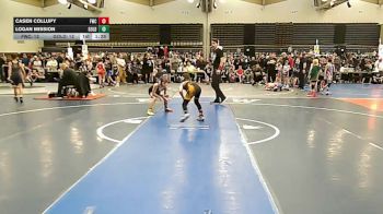 69 lbs Rr Rnd 6 - Casen Collupy, Falcons Wrestling Club - ESC vs Logan Mission, All I See Is Gold Academy Stars - ESC