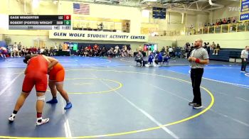 285 lbs Round 3 (6 Team) - Gage Wingerter, Labette Community College vs Robert (Porter) Wright, Snow