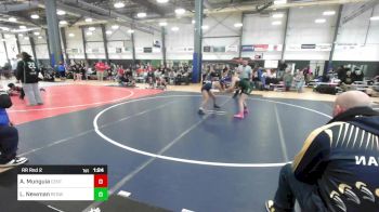 109 lbs Rr Rnd 2 - Alexandria Munguia, Central Coast Most Wanted vs Leila Newman, Redwood WC