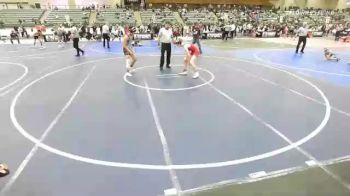 130 lbs Consolation - Koda King, Ronan Chiefs And Maidens vs Jovah Olivas, TW Wrestling