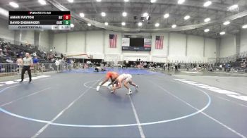 141 lbs Quarterfinal - David Ensminger, Cortland vs Amari Payton, RIT