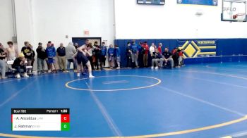 190 lbs Round 2 - Angelo Anzaldua, Lake (Millbury) vs Joshua Rahman, SYLVANIA NORTHVIEW