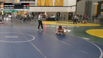 157Red lbs Rr Rnd 2 - Peter Chacon, Duke vs Kellen Smith, Army West Point