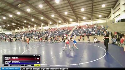 101 lbs Cons. Semi - Ayden Tokita, Idaho vs Saxon Bristol, Hawaii