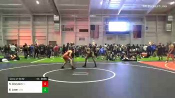 130 lbs Consolation - Nickolas Graydon, Team Aggression vs Brian Leon, Cataline Wildcats