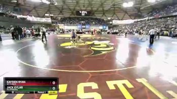 2A 120 lbs Cons. Round 3 - Jack Eylar, Ellensburg vs Kayden Ryan, W. F. West