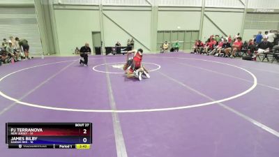 106 lbs Placement Matches (16 Team) - PJ Terranova, New Jersey vs James Bilby, Kansas Red