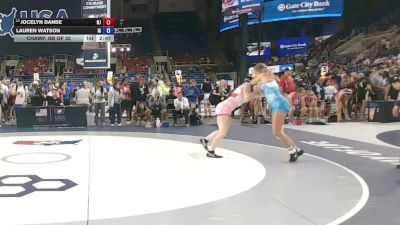 115 lbs Champ. Rd Of 32 - Jocelyn Danbe, New Jersey vs Lauren Watson, Iowa