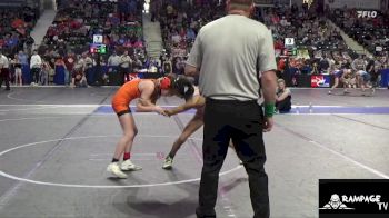 80 lbs Quarterfinal - Prestigious Connally, Hays Wrestling Club vs Tymber Zimmerman, Ogden`s Outlaws