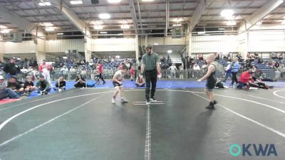 83 lbs Rr Rnd 1 - Clay Blankenship, Mustang Bronco Wrestling Club vs Jameson Brown, Shelton Wrestling Academy
