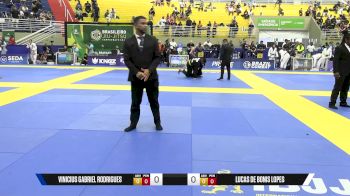 Lucas De Bonis Lopes vs Vinicius Gabriel Rodrigues 2025 Brasileiro Jiu-Jitsu IBJJF