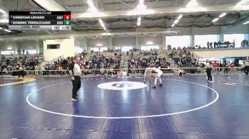125 lbs Cons. Semi - Dominic Terracciano, New Jersey City University vs Christian Lievano, Cortland State