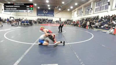 106 lbs Consi Of 8 #2 - Santiago Garcia, Conard vs Adam Richer, Fairfield Ludlowe