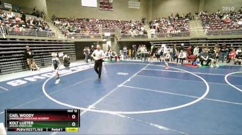 55 lbs Quarterfinal - Cael Woody, Sanderson Wrestling Academy vs Kolt Luster, Athlos Wrestling