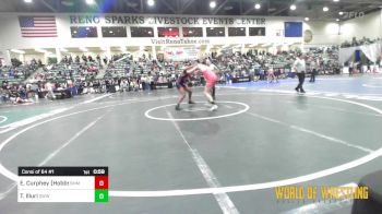 135 lbs Consi Of 64 #1 - Evan Curphey (Hobbs), South Medford Mat Club vs Tejas Illuri, Southwest Washington Wrestling Club