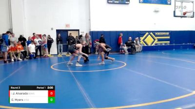 120 lbs Round 3 - Jesus Alvarado, BOWSHER vs Connor Myers, SYLVANIA SOUTHVIEW